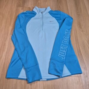 Nike Blue Long Sleeve Pullover